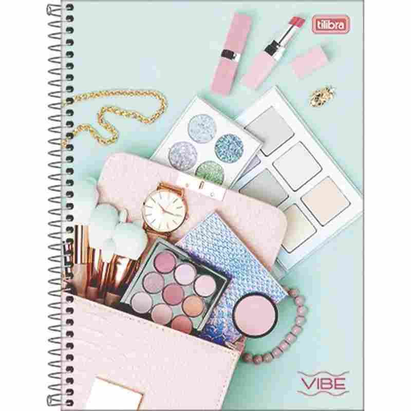 CADERNO 10X1 VIBE FEMININO C.D.